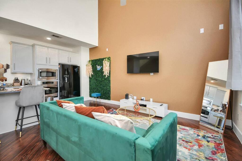 3Br/3.5Ba Three Story East Downtown Townhouse With View Houston Exterior foto